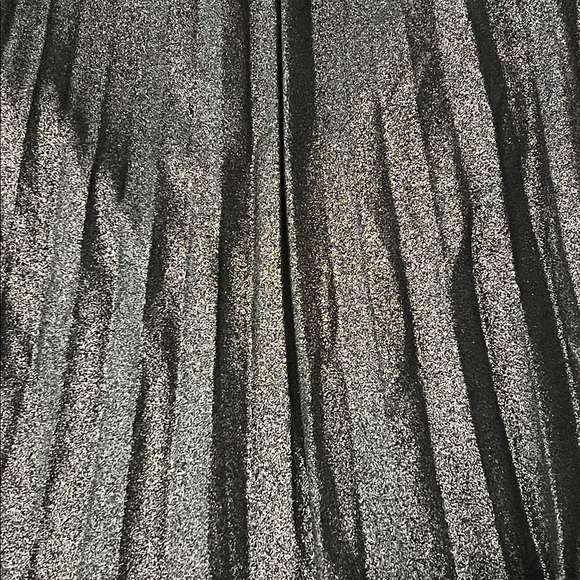 H&M Black Metallic Maxi Skirt w/ Mini Underskirt - Picture 6 of 6